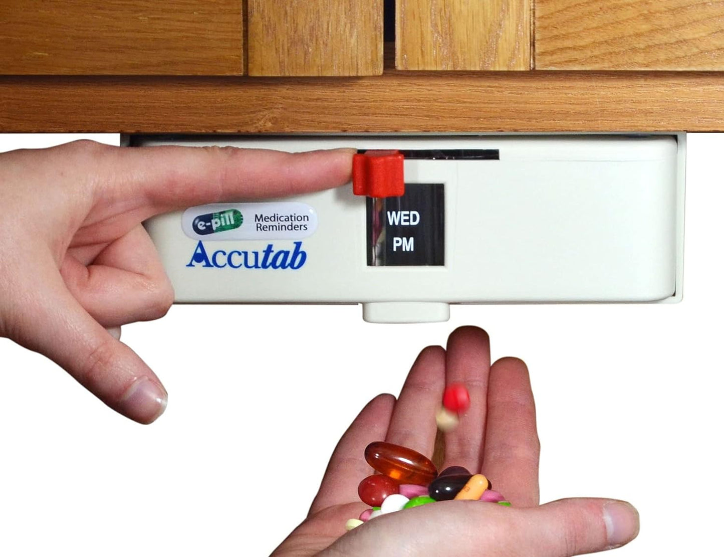e-Pill Pill Dispenser - Accutab - Weekly - Up to 3 Times Per Day - Large Capacity Pill Organizer